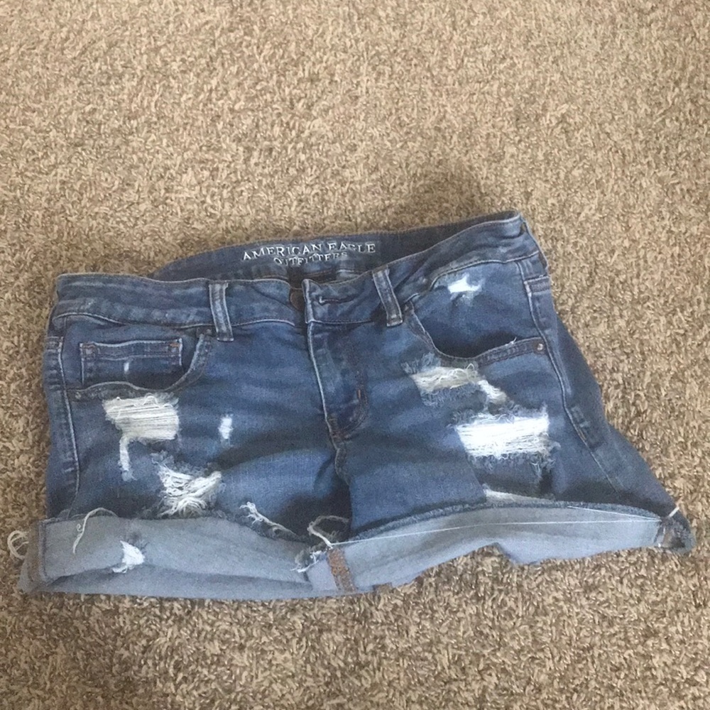 Denim Super Stretchy Shorts